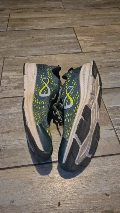 Zapatillas deportivas hombre verde y amarillo - miniatura 3