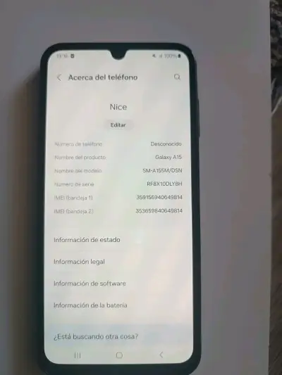 Smartphone Samsung Galaxy A15 con batería de 5000 mAh - miniatura 4
