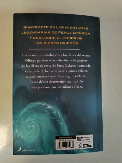 Libro 'Percy Jackson y los Dioses del Olimpo: El Ladrón del Rayo' - miniatura 2