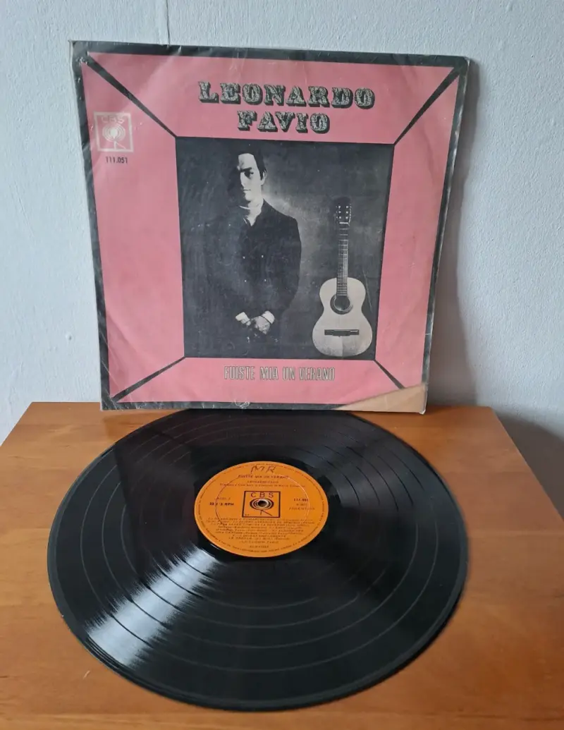 Vinilo Leonardo Favio Fuiste Mía Un Verano - 2