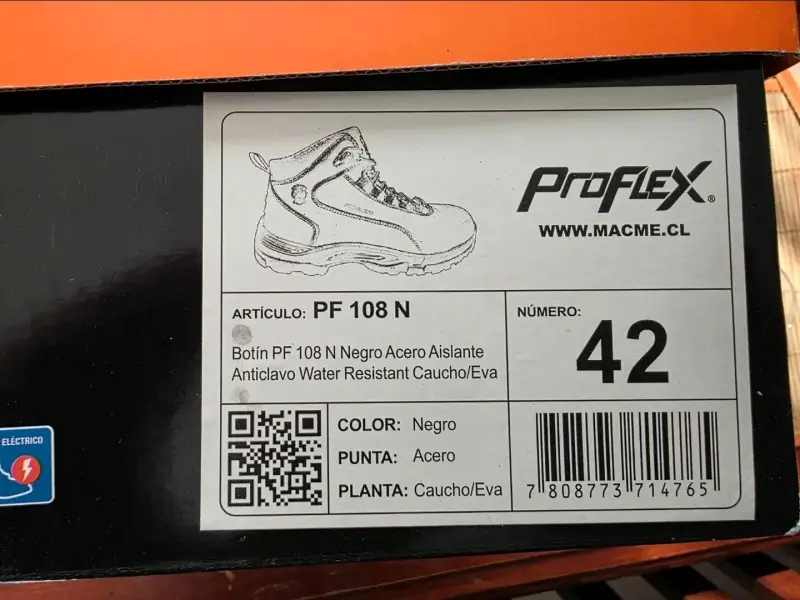 Botines de seguridad negros Proflex PF 108 N - 2