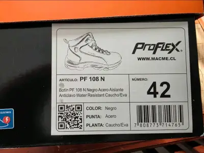 Botines de seguridad negros Proflex PF 108 N - miniatura 2