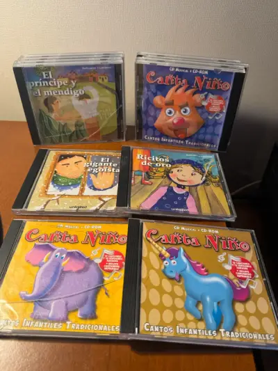 Colección 12 CDs infantiles, cuentos/canciones - miniatura 1