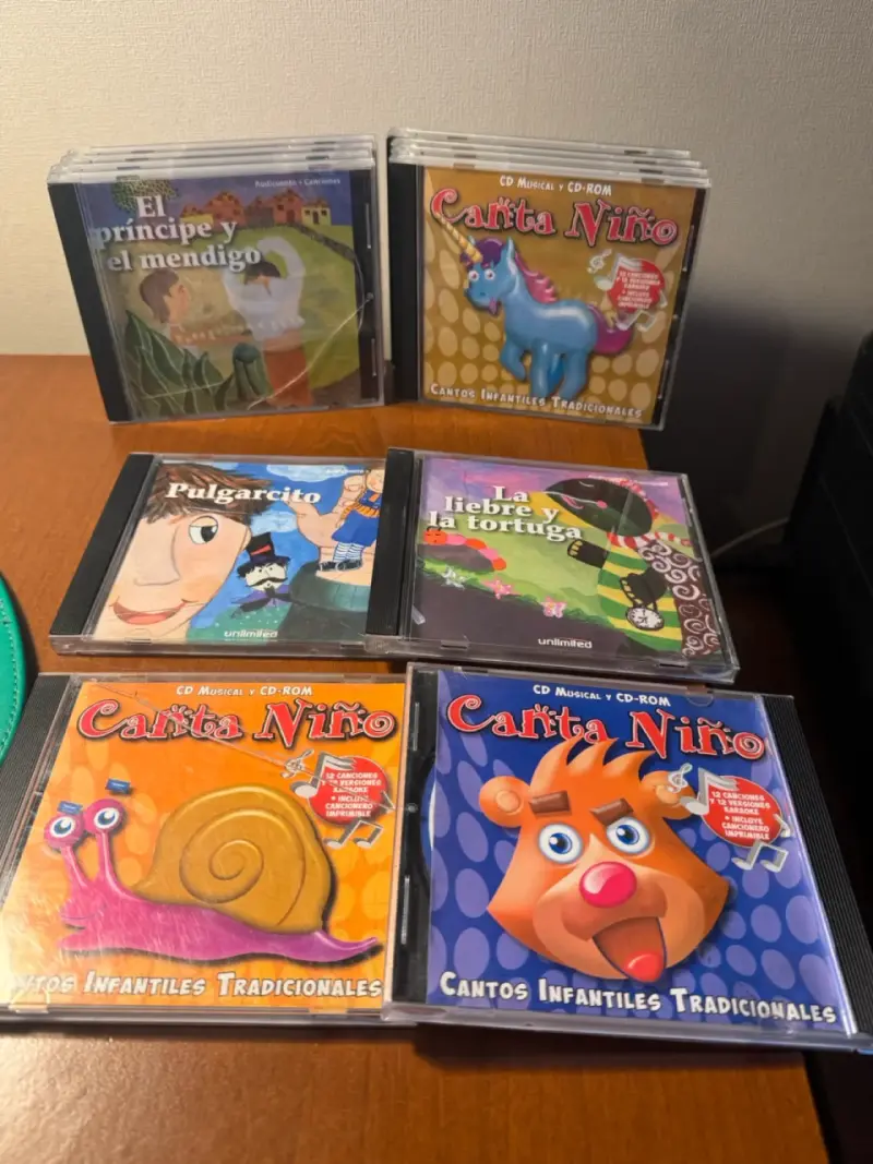 Colección 12 CDs infantiles, cuentos/canciones - 3