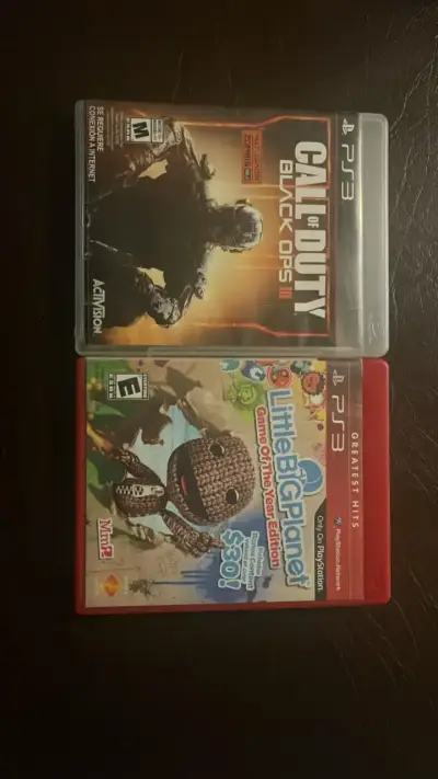 Juegos PS3 Call of Duty Black Ops III y LittleBigPlanet - miniatura 1