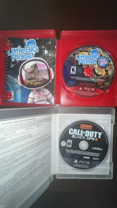 Juegos PS3 Call of Duty Black Ops III y LittleBigPlanet - miniatura 2