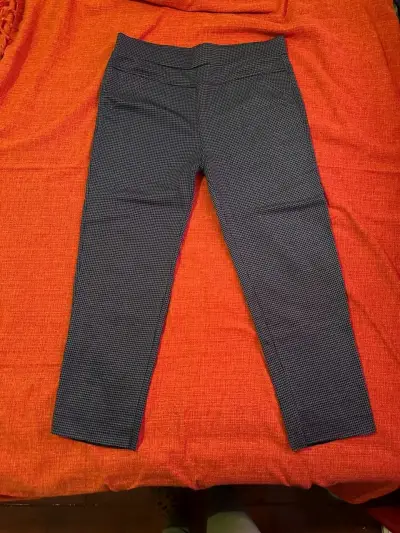 Pantalones de vestir a cuadros para mujer - miniatura 4