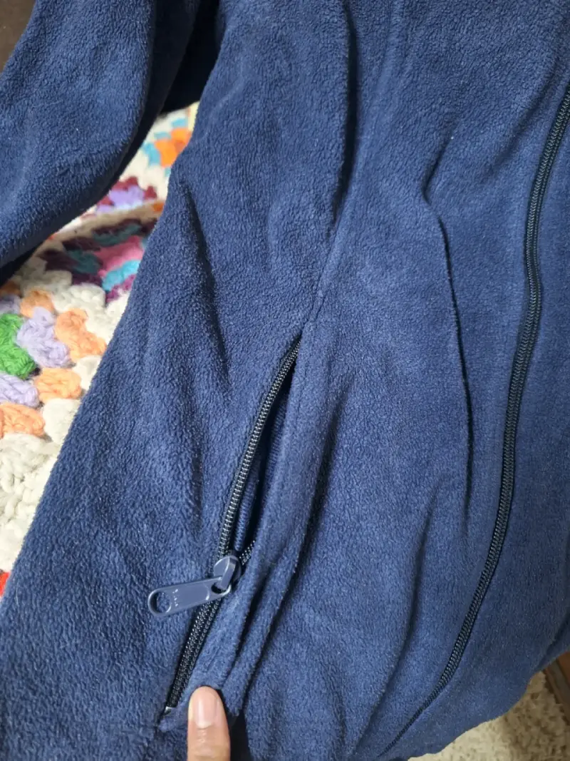 Chaqueta polar Columbia azul marino - 3