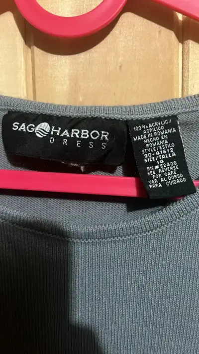 Blusa sin mangas gris Sag Harbor - miniatura 2