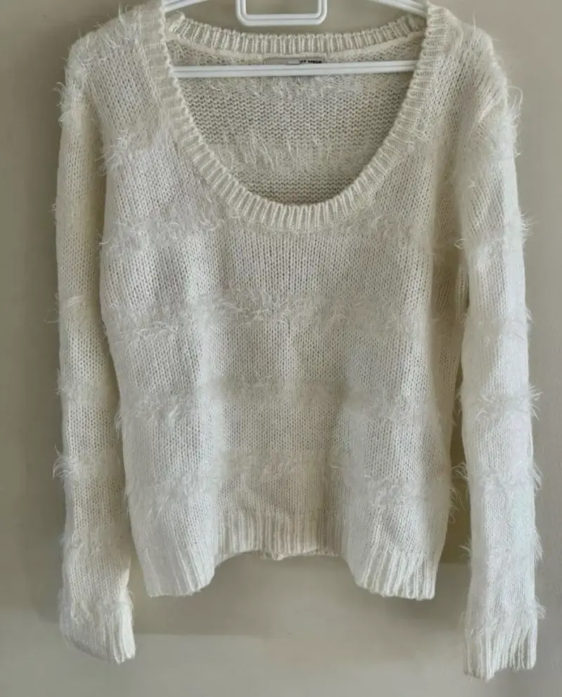 Suéter blanco de lana Tally Weijl para mujer - 2