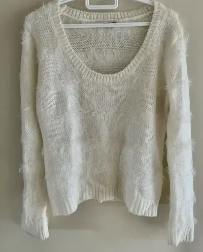 Suéter blanco de lana Tally Weijl para mujer - miniatura 2
