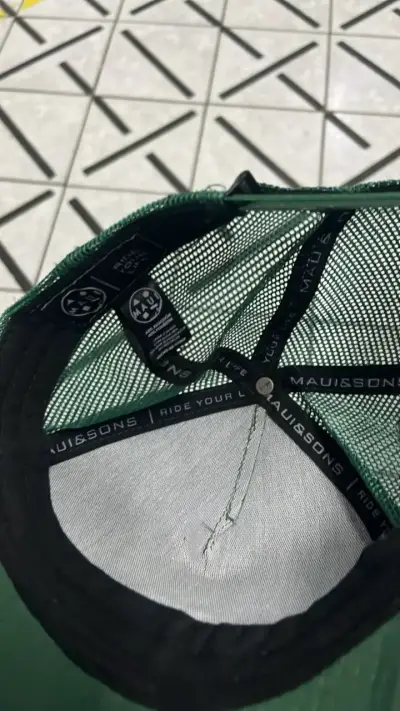 Gorra verde Maui & Sons Venice Beach - miniatura 2