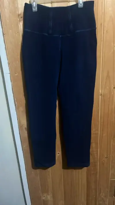 Pantalones de mujer azul oscuro - miniatura 1