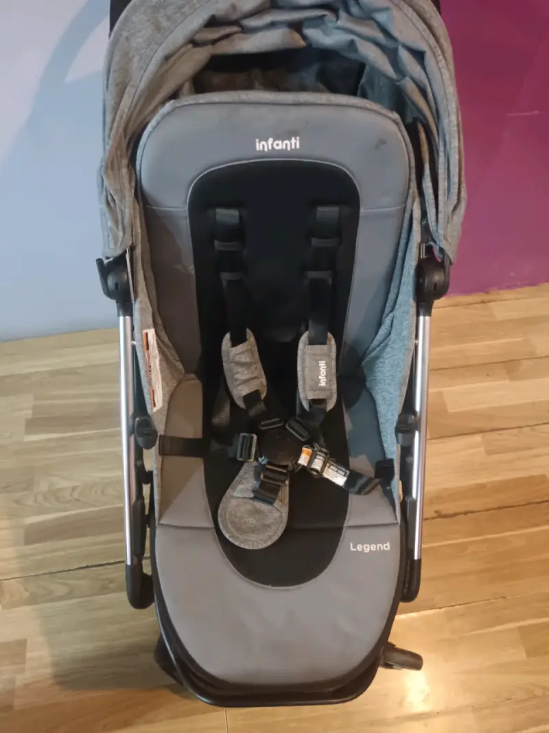 Coche de bebé Infanti Legend gris plegable - 2