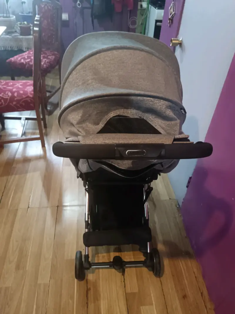 Coche de bebé Infanti Legend gris plegable - 5