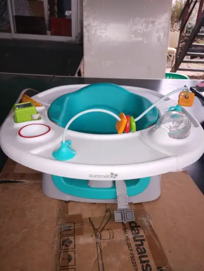 Asiento de baño para bebé Summer con juguetes - miniatura 1