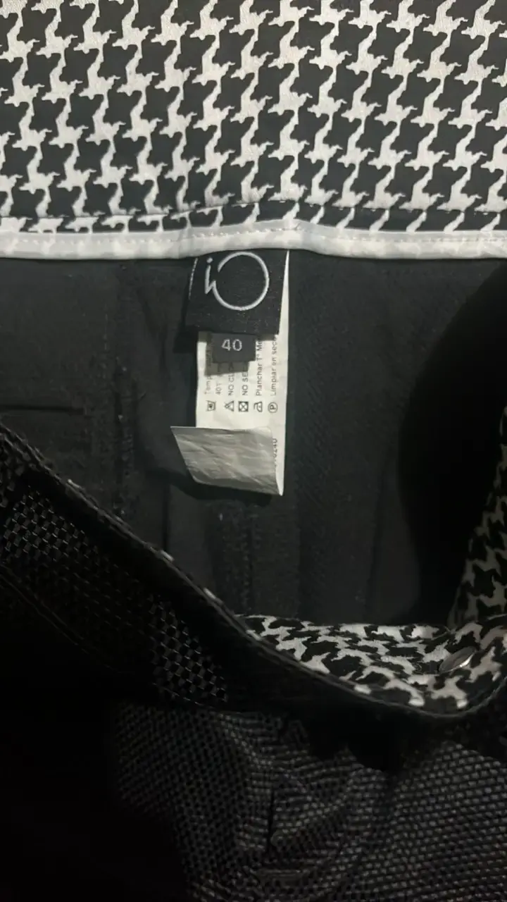Pantalones iO negros de mujer talla 40 - 3