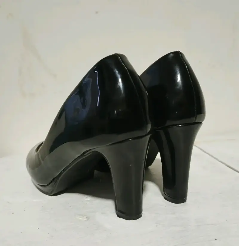 Zapatos de Tacón Negro Elegantes para Mujer - 4