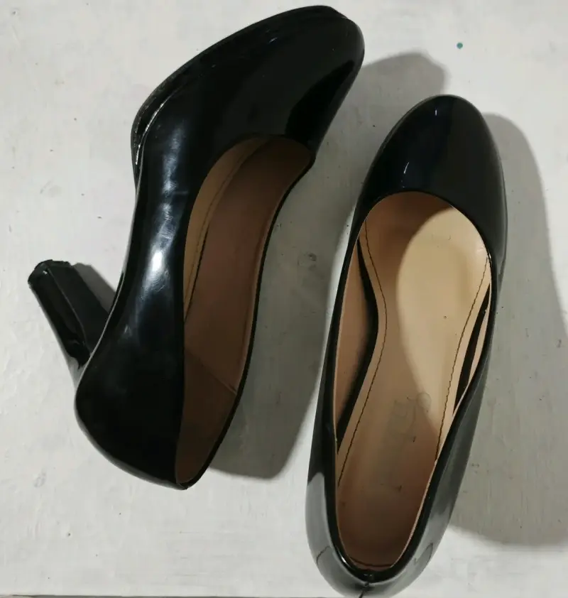 Zapatos de Tacón Negro Elegantes para Mujer - 5