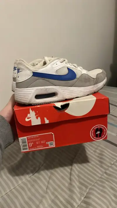Zapatillas Nike Air Max SC Blanco y Azul - miniatura 1