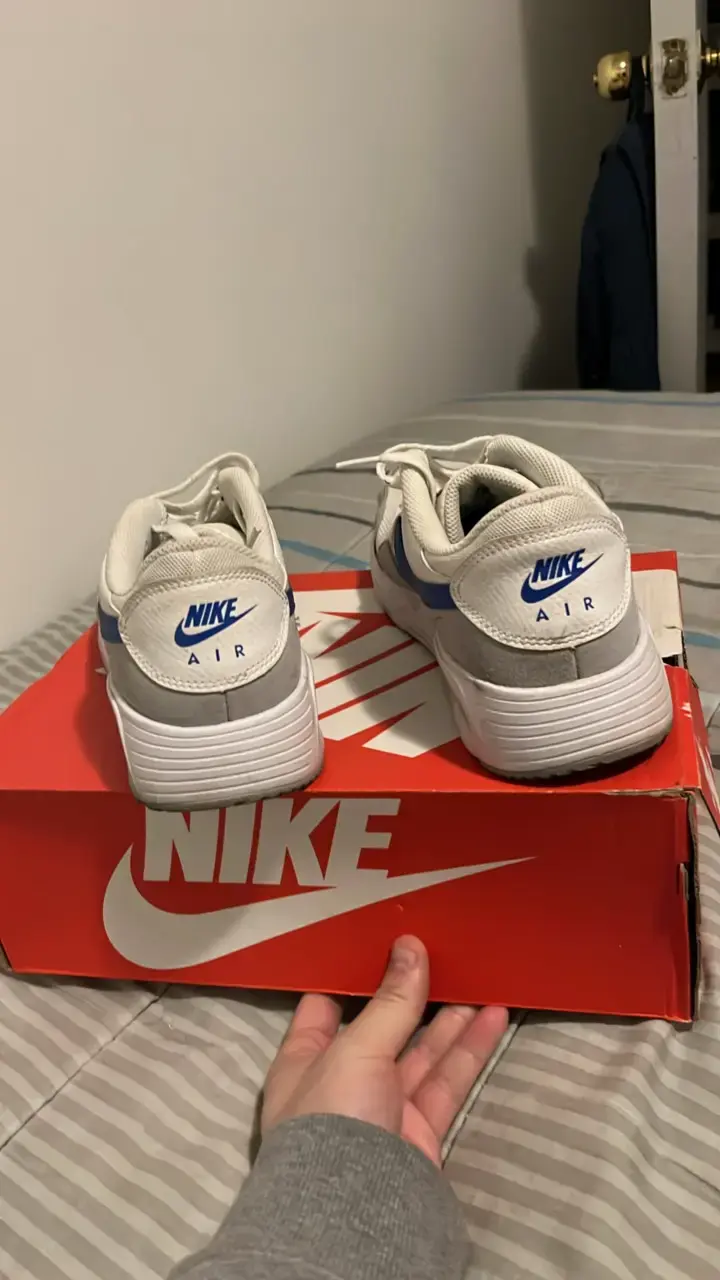 Zapatillas Nike Air Max SC Blanco y Azul - 2