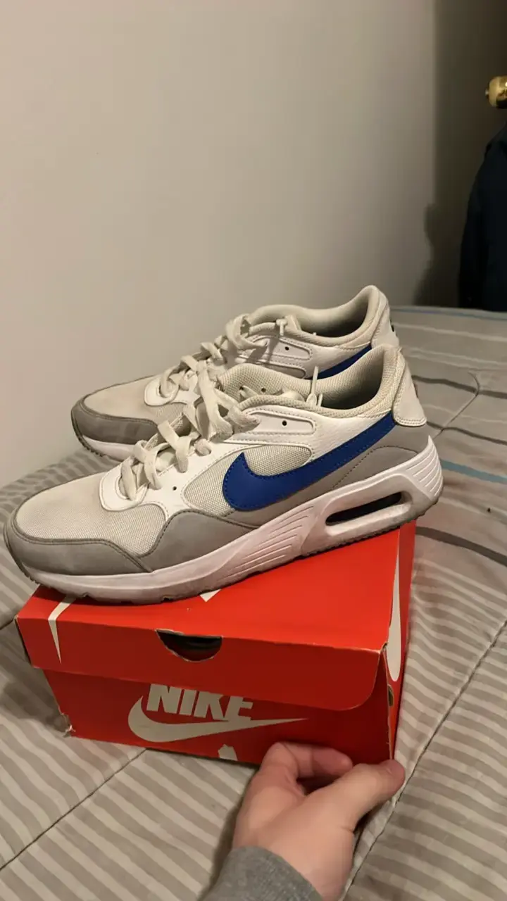 Zapatillas Nike Air Max SC Blanco y Azul - 3