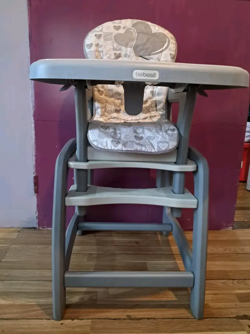 Silla de comer para bebé ajustable y cómoda - 5