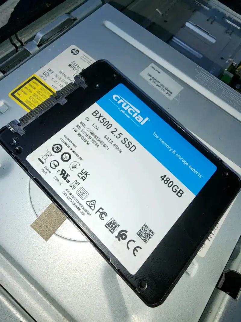 Disco SSD Crucial BX500 480GB - 2