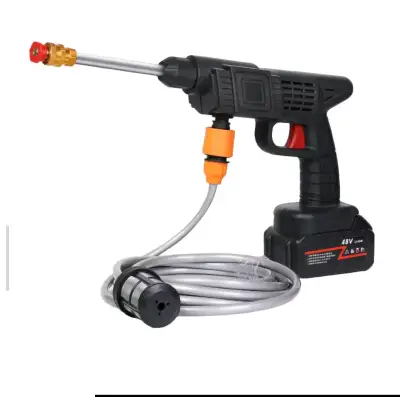 Hidrolavadora portátil inalámbrica 48V con accesor - miniatura 1