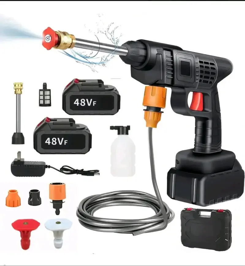 Hidrolavadora portátil inalámbrica 48V con accesor - 2
