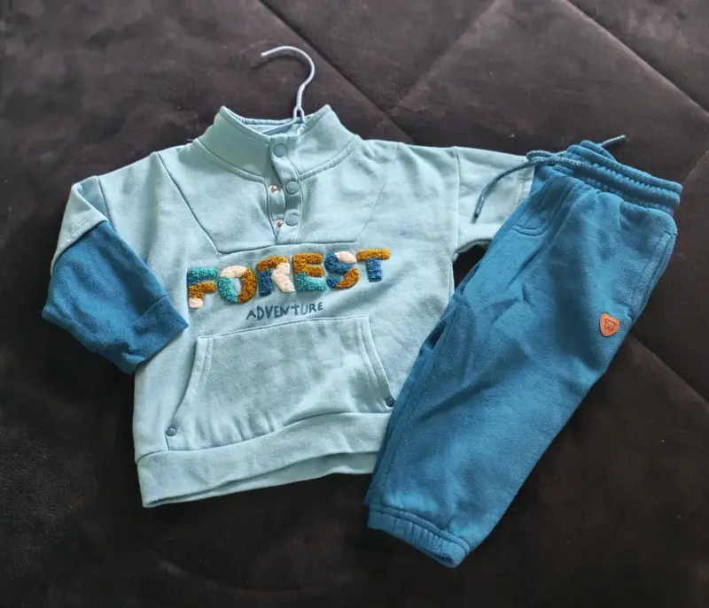 Conjunto infantil azul 'Forest Adventure'