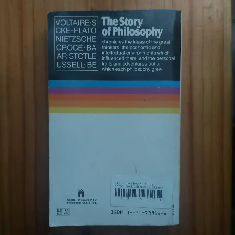The Story of Philosophy - 2