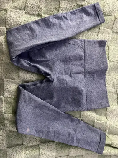 Leggings deportivos gris para mujer S - miniatura 2