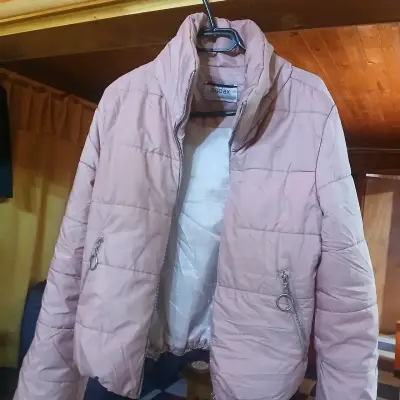Chaqueta acolchada rosa Addax para mujer - miniatura 1