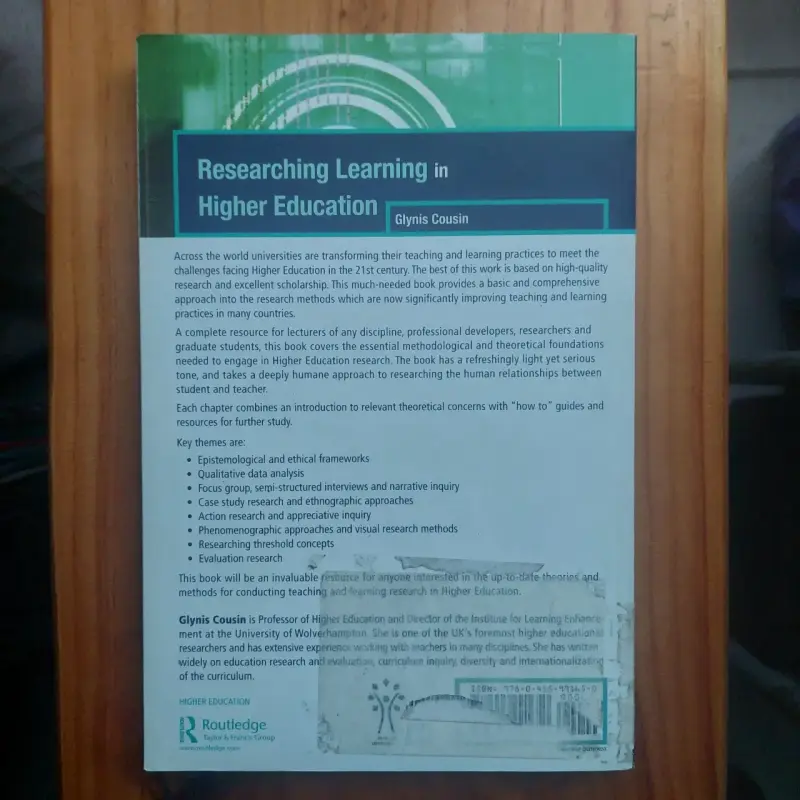Researching Learning in Higher Education - 2