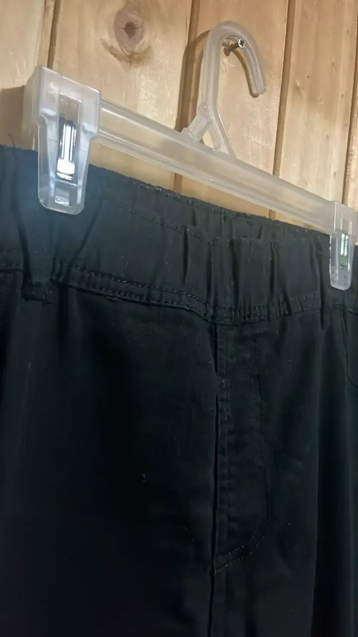 Pantalones negros de mujer talla grande - 2