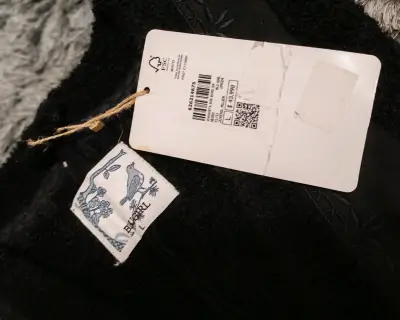 Chaleco sin mangas negro talla L nuevo - miniatura 2