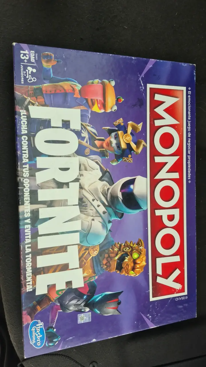 Juego de Mesa Monopoly Fortnite para 2-7 Jugadores - 1