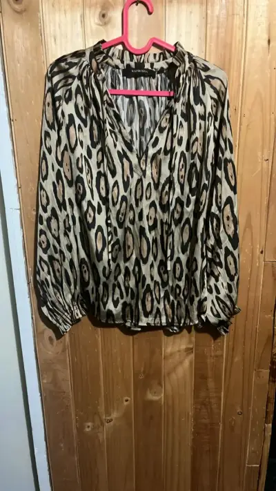 Blusa estampada animal print Rapsodia - miniatura 1