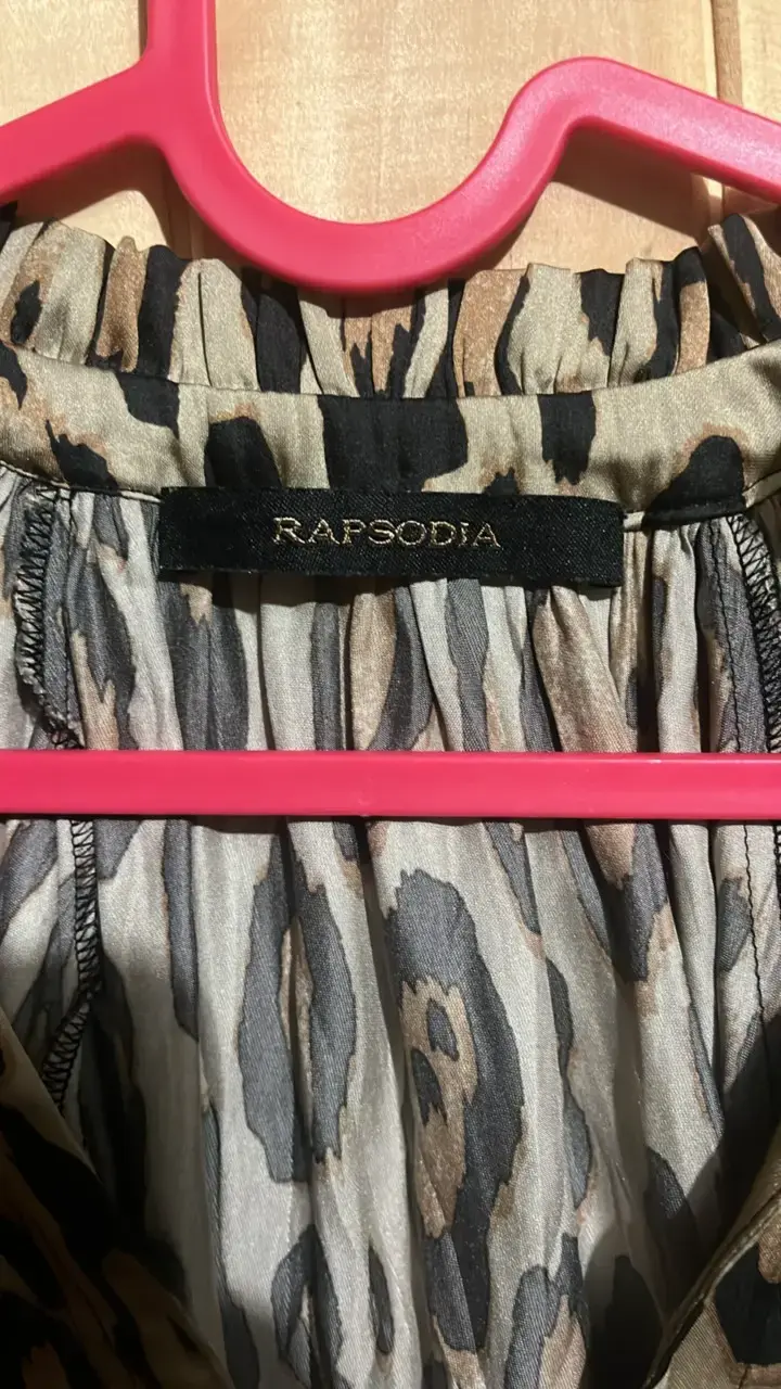 Blusa estampada animal print Rapsodia - 2