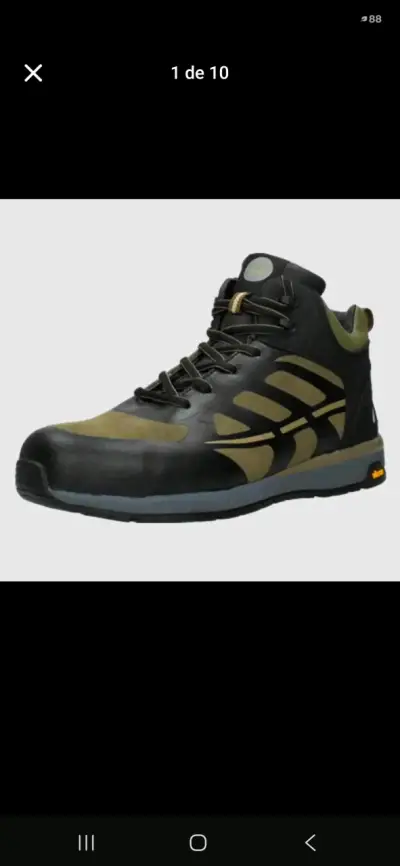 Zapato de Seguridad BATA Industrials Tonic Verdes - miniatura 1