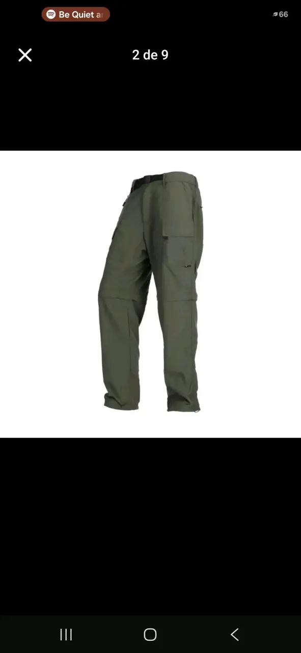 Pantalón Outdoor desmontable Hombre UV45 Maritex - 4