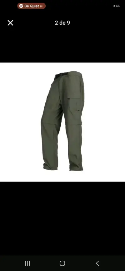 Pantalón Outdoor desmontable Hombre UV45 Maritex - miniatura 4