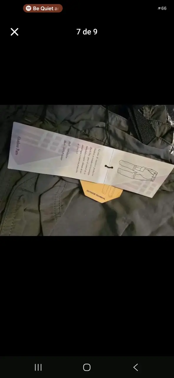 Pantalón Outdoor desmontable Hombre UV45 Maritex - 6