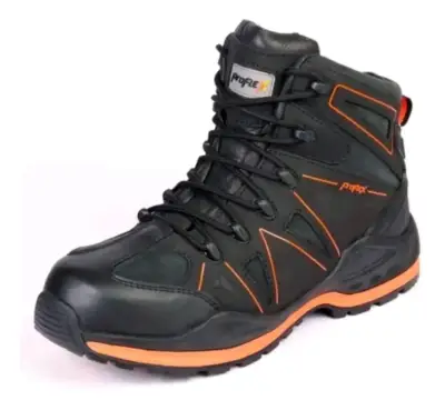 Botas de Seguridad Negras PROFLEX Aislante Cuero - miniatura 1