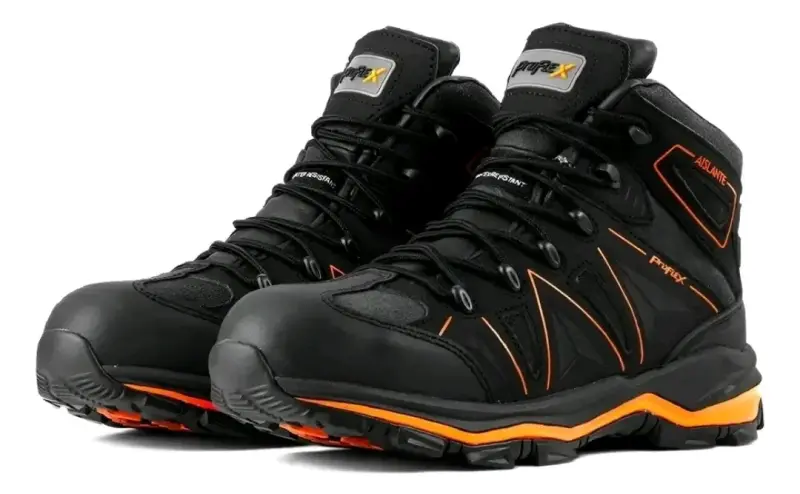 Botas de Seguridad Negras PROFLEX Aislante Cuero - 2
