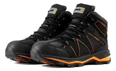 Botas de Seguridad Negras PROFLEX Aislante Cuero - miniatura 2