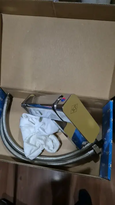 Grifo monomando cromado para baño KP - miniatura 3