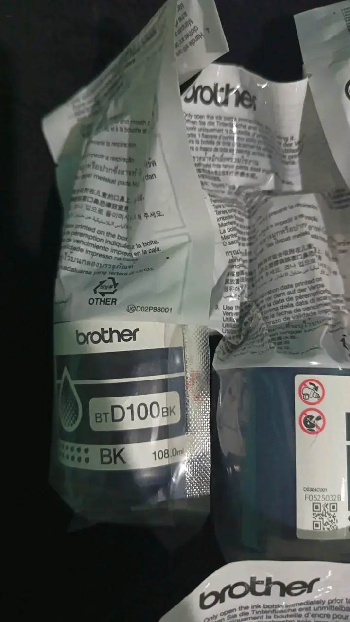 Set de Tintas Brother BT D100 para Impresoras - 2