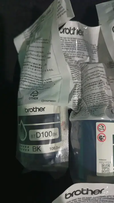 Set de Tintas Brother BT D100 para Impresoras - miniatura 2